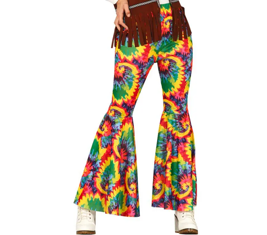 Hippiebukser med print til damer