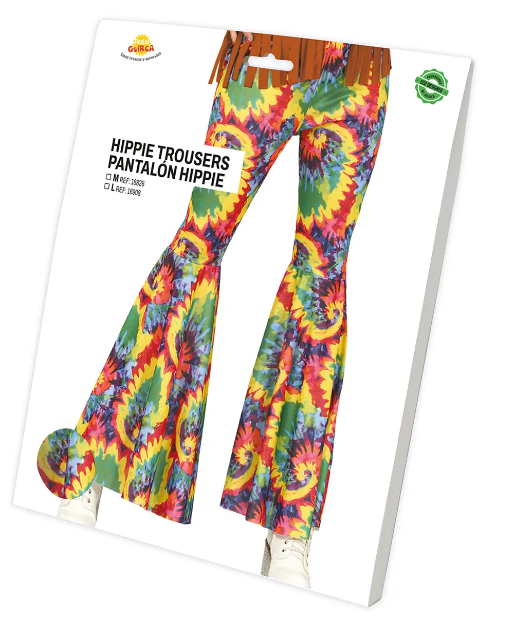 Hippiebukser med print til damer