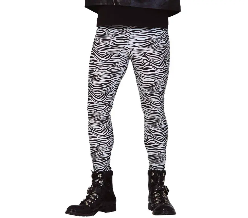 Rockbukser med zebraprint til herrer