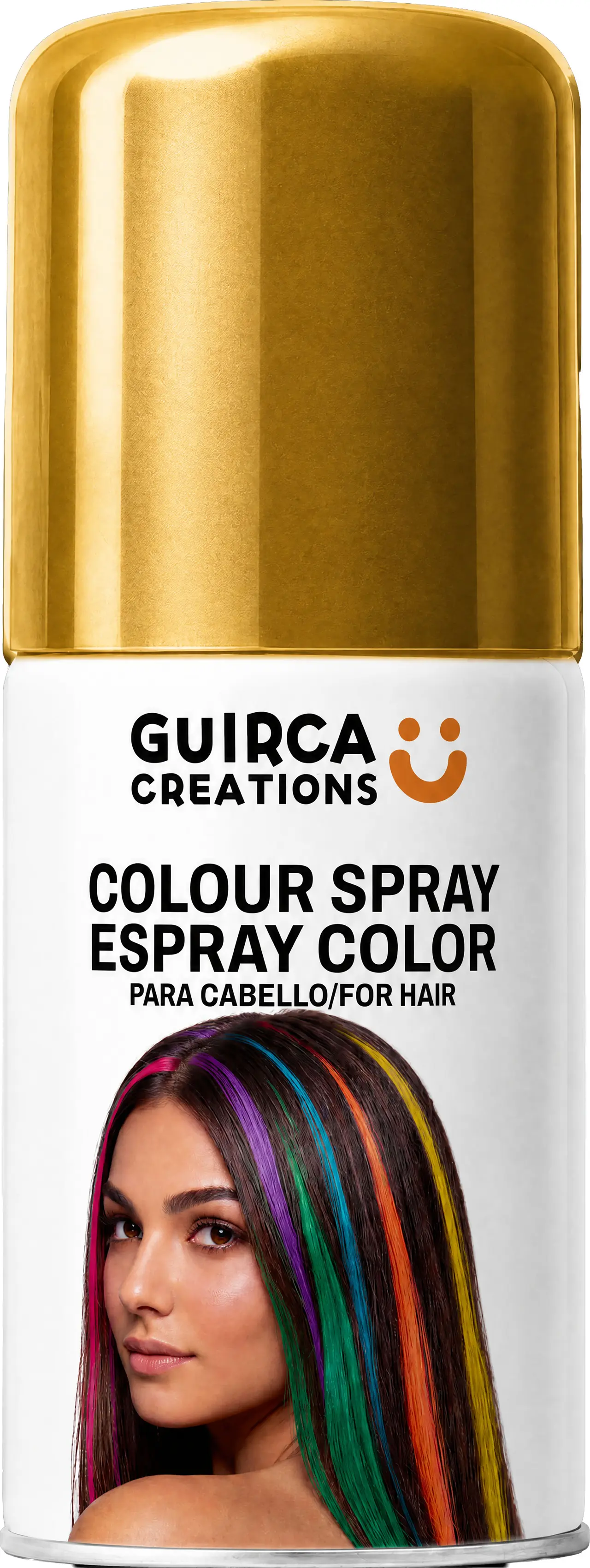 Hårspray i guld, 125 ml