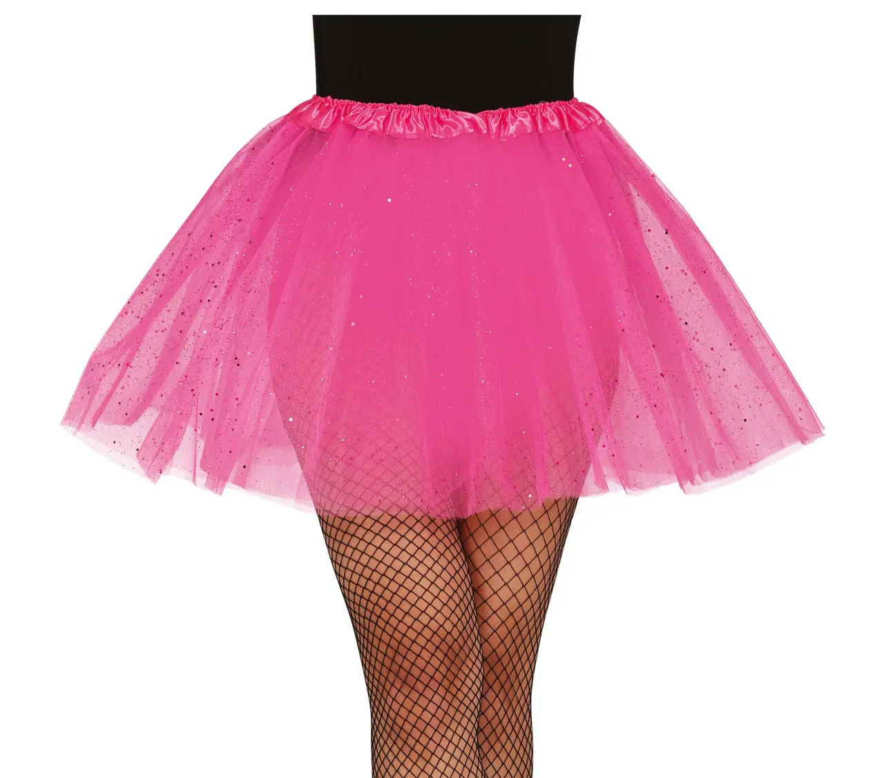 Lyserød tutu med glimmer, 40 cm