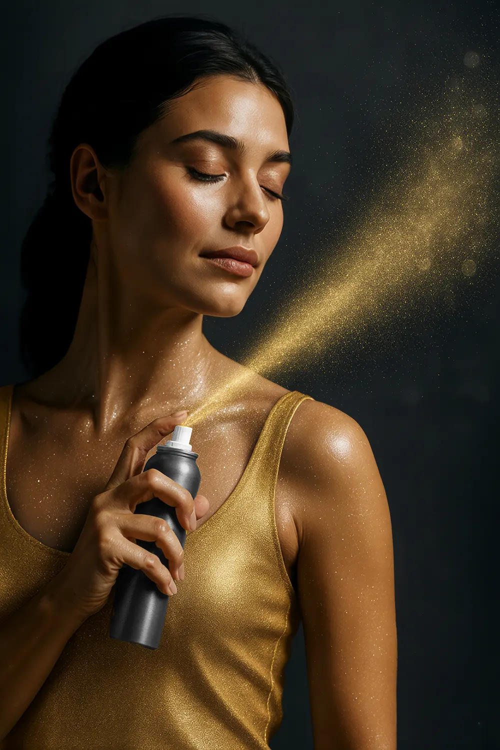 Gylden kropsspray, 75 ml