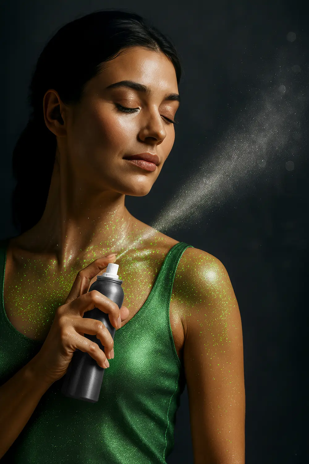 Grøn kropsspray, 75 ml