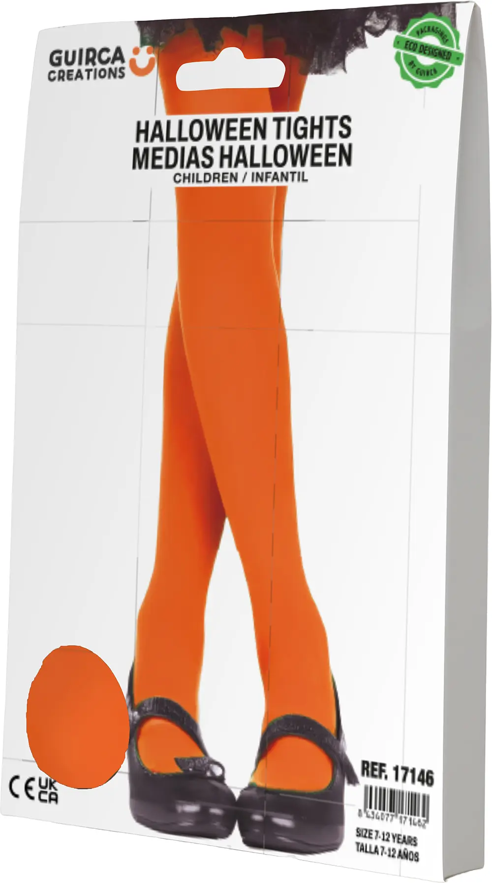 Orange strømpebukser til piger