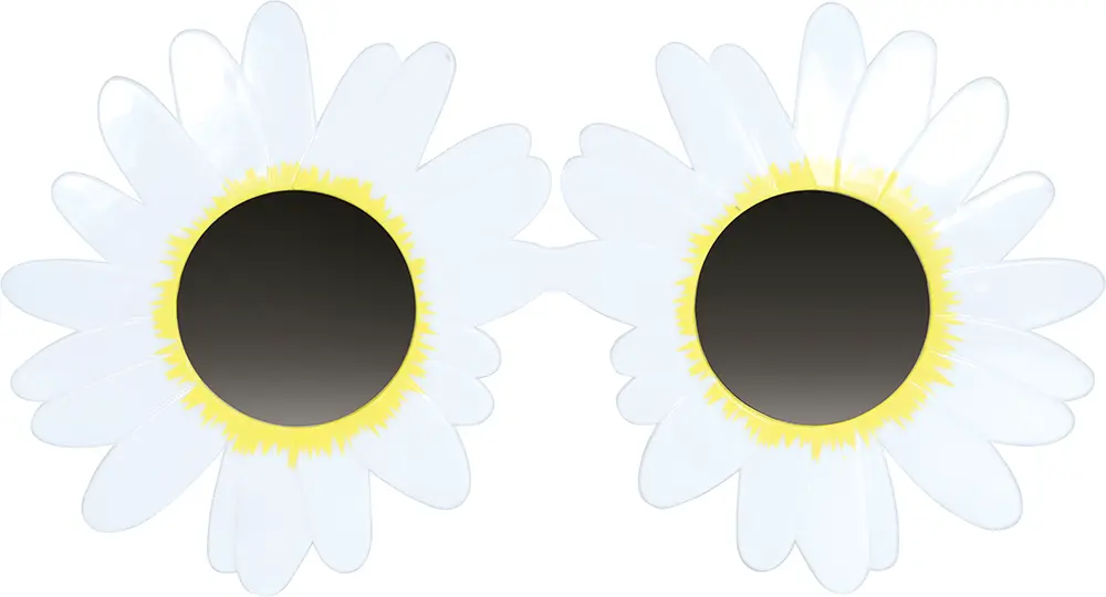 Margueritbriller, hvide