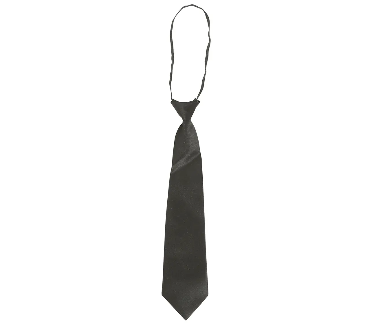 Sort slips til børn, 30 cm