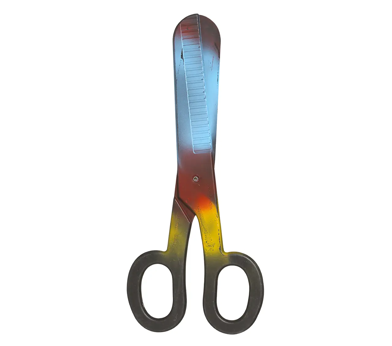 Flerfarvet saks 40 cm