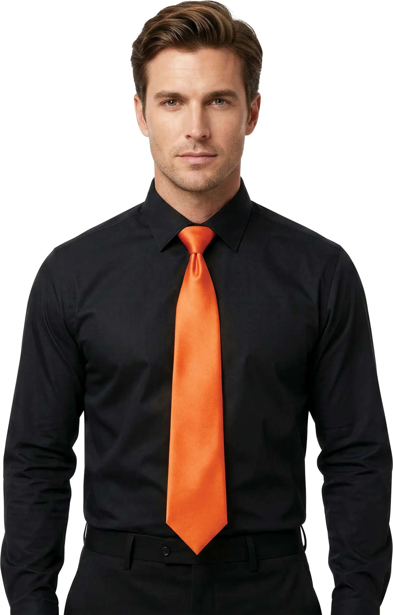 Orange slips 45 cm