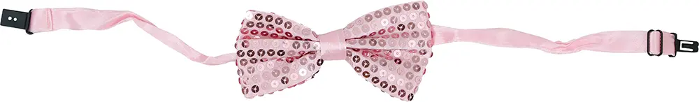 Lyserød butterfly med pailletter, 12 cm