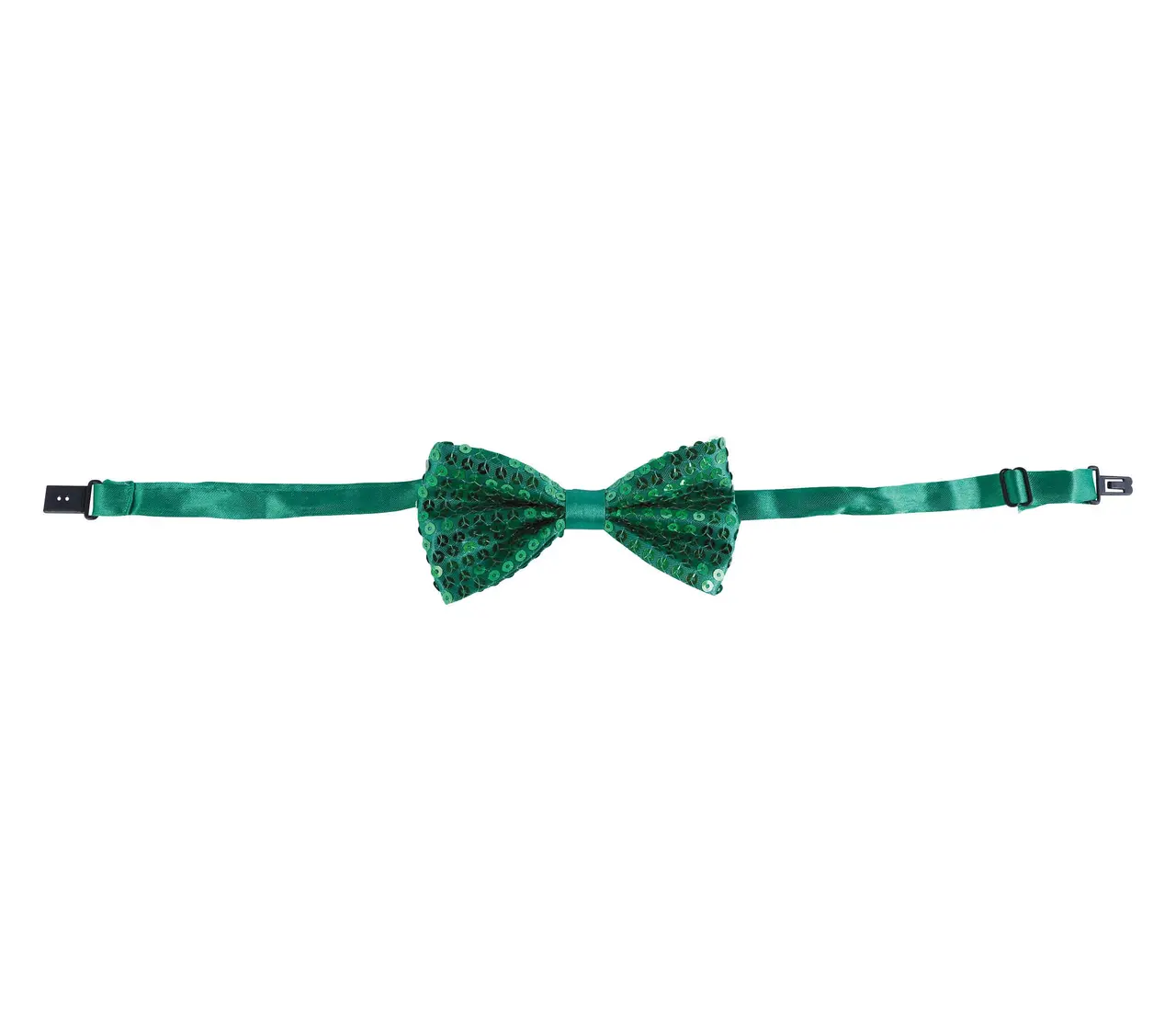 Grøn butterfly med pailletter, 12 cm