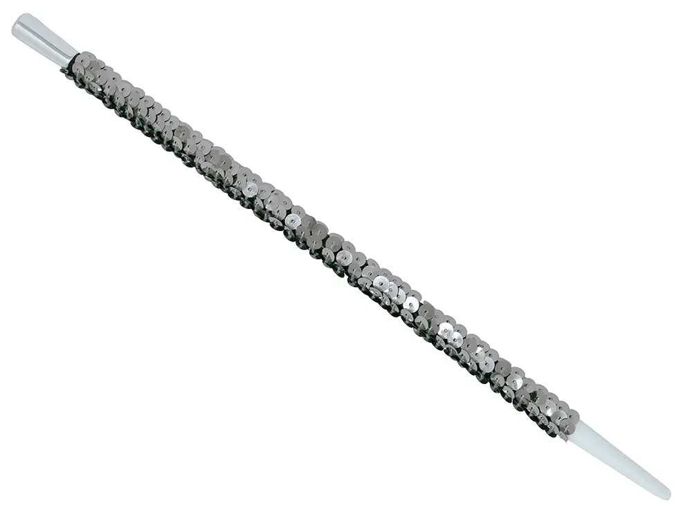 20'er-cigaretrør med sølvpailletter, 30 cm