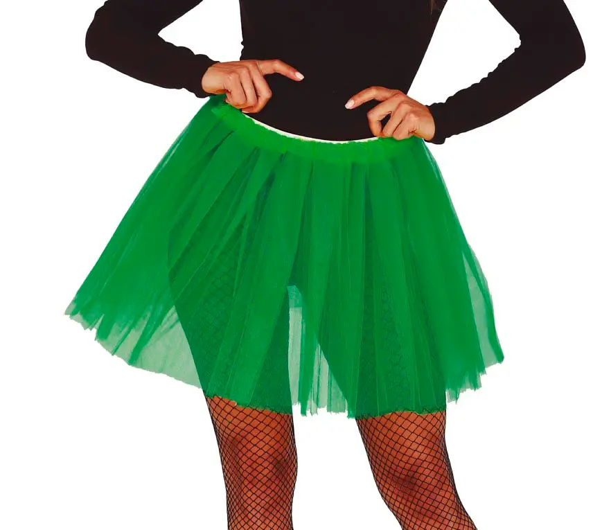 Mørkegrøn tutu, 40 cm
