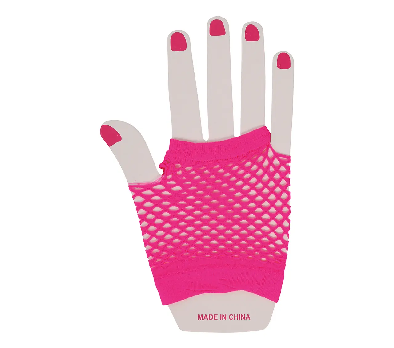 Nethandsker, 11 cm, neonfuchsia