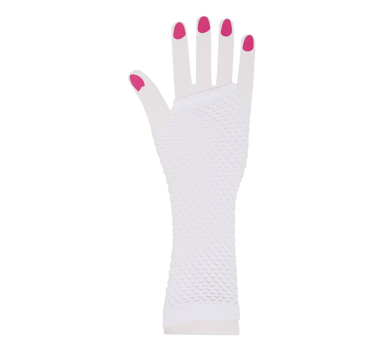 Nethandsker, 26 cm, hvid