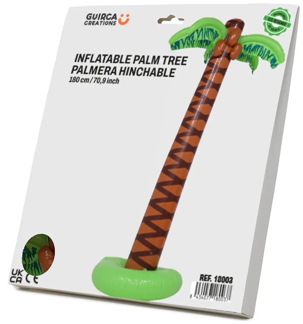 Oppustelig palme, 180 cm