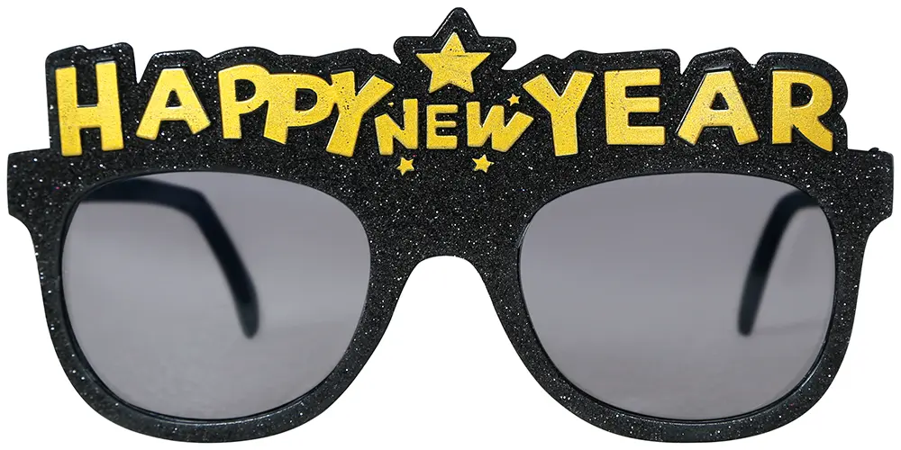 Briller "Happy New Year" til voksne