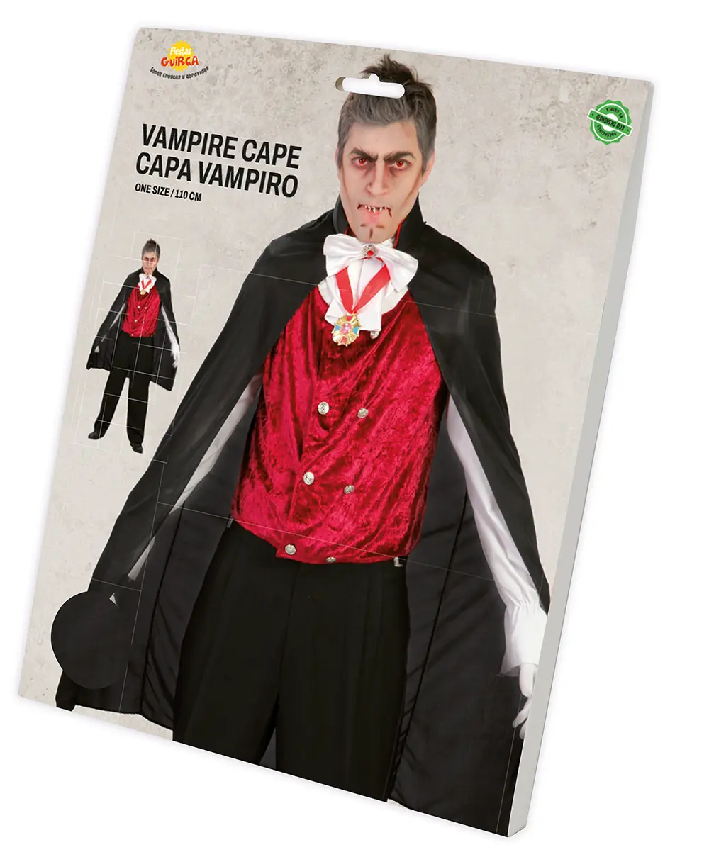 Vampyrkappe, 110 cm