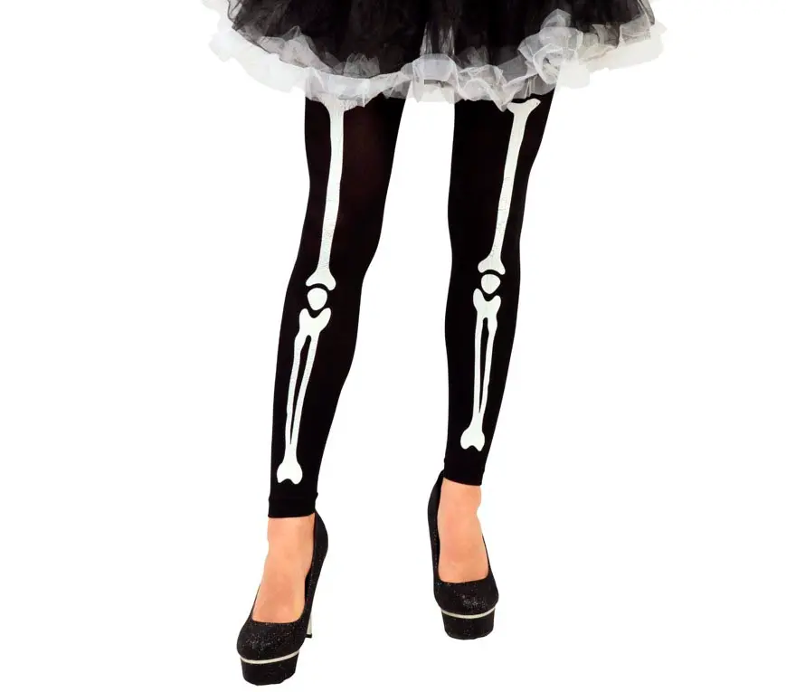 Skeletstrømpebukser