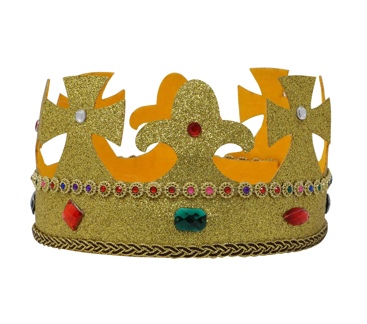 Kongekrone i guld, ca. 62,6 cm