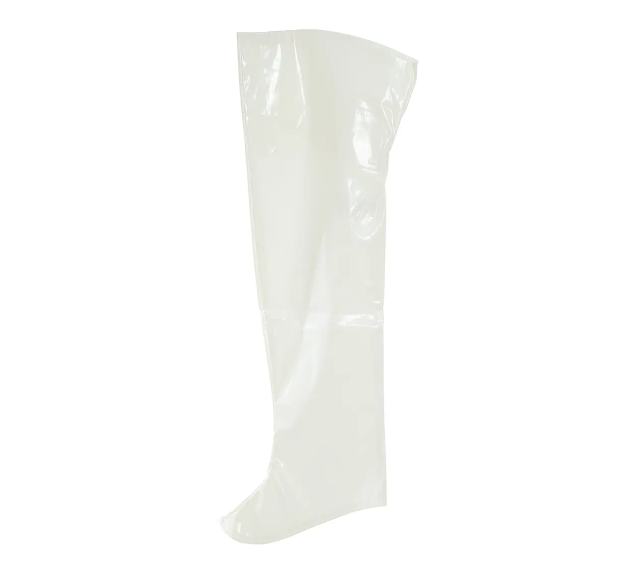 Par hvide støvleovertræk, 60 cm