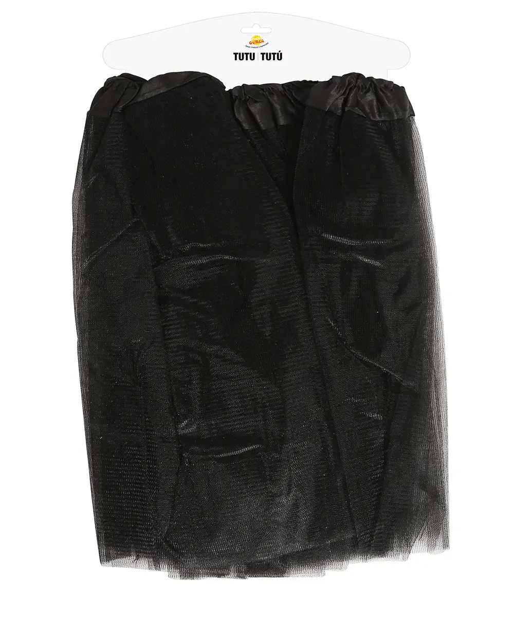 Sort tutu til damer, 40 cm