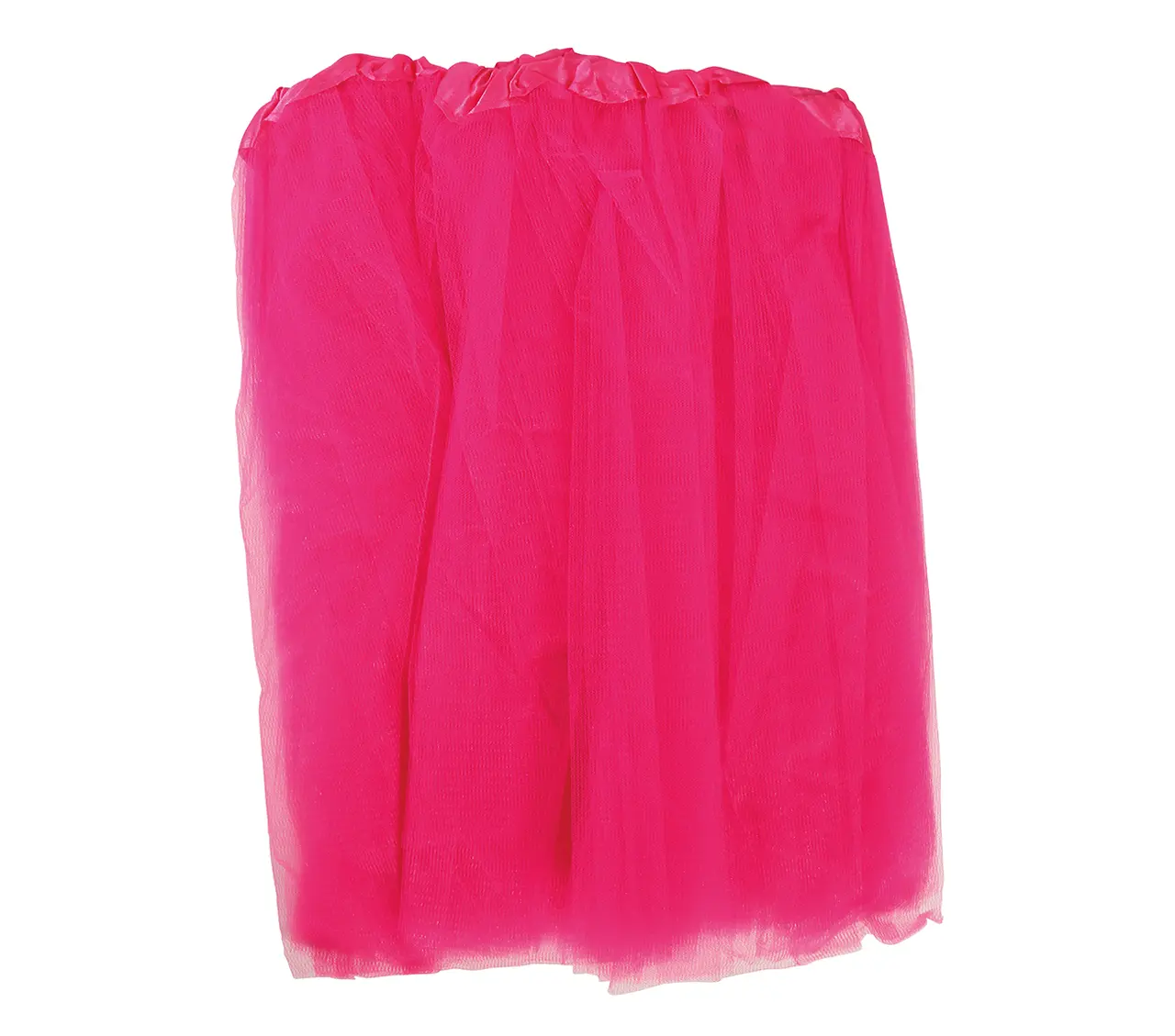 Neonfuchsia tutu til damer, 40 cm