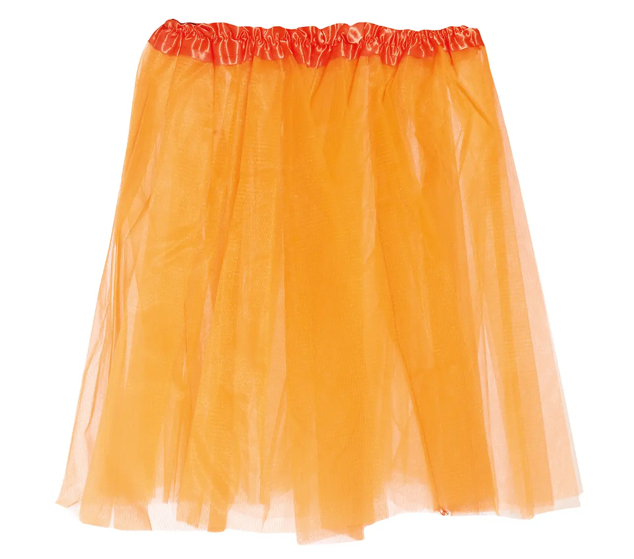Neonorange tutu til damer, 40 cm