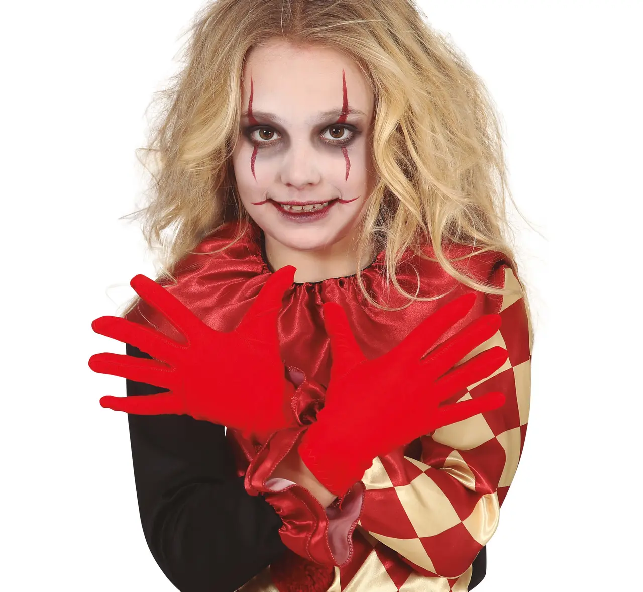 Handsker, 18 cm, røde, til børn, HQ