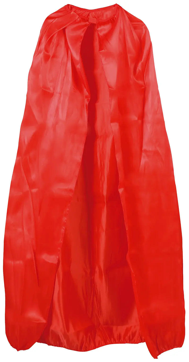 Rød kappe 130 cm