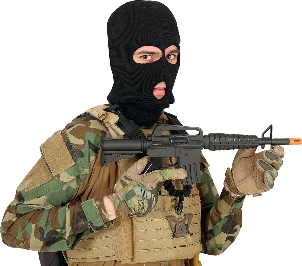 M-16 maskinpistol 52 cm