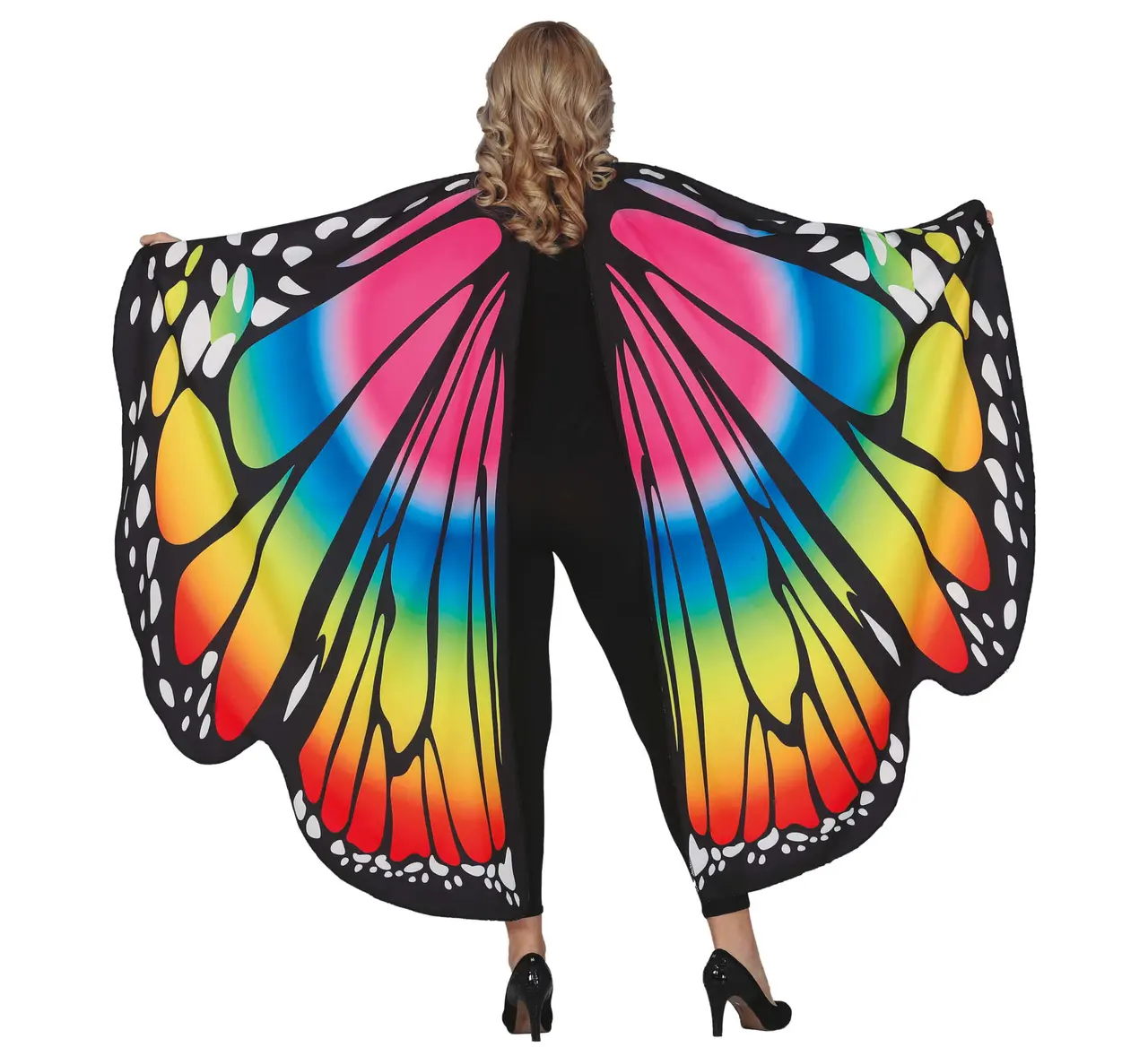 Flerfarvede sommerfuglevinger 160 × 130 cm