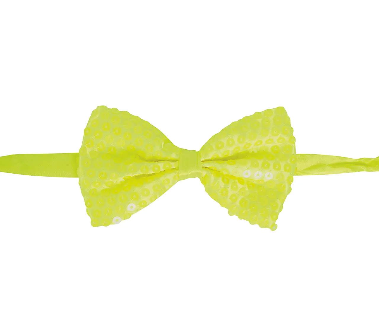 Neongul pailletbutterfly 13 cm