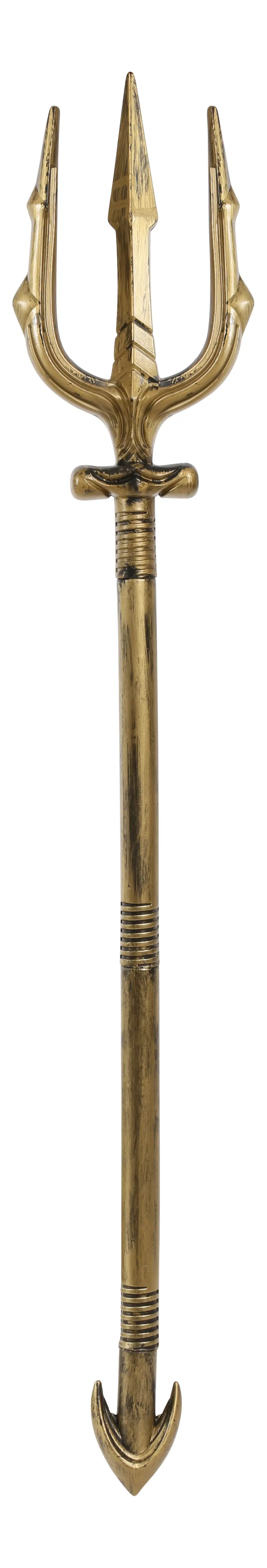 Trefork i guld, 94 cm, adskillelig