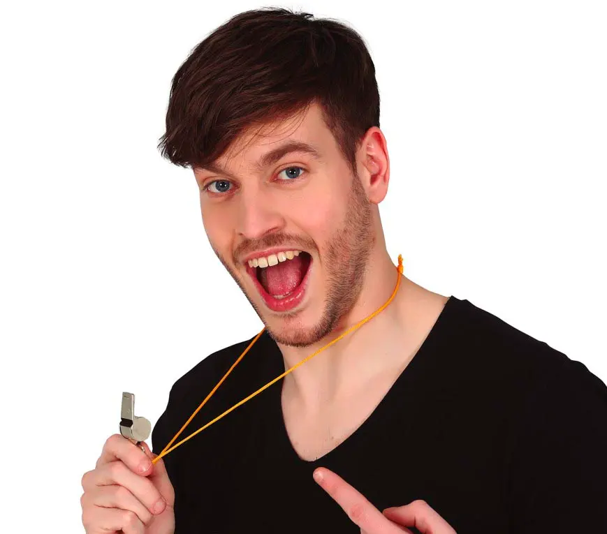 4 metalfløjter med snor