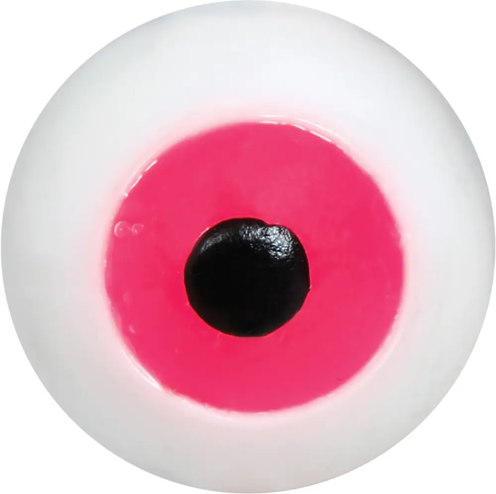 Klemmebold/-øje i gummi, 2 cm