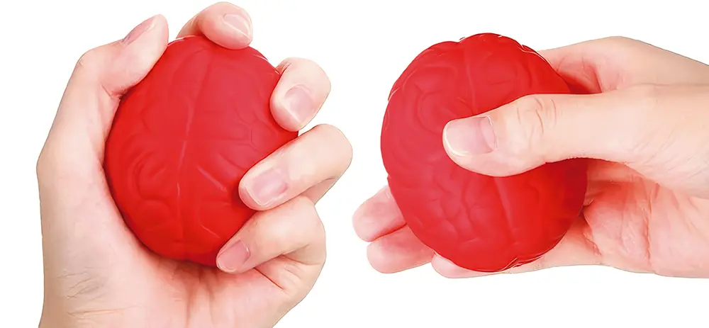 Klemmehjerne, 8 cm