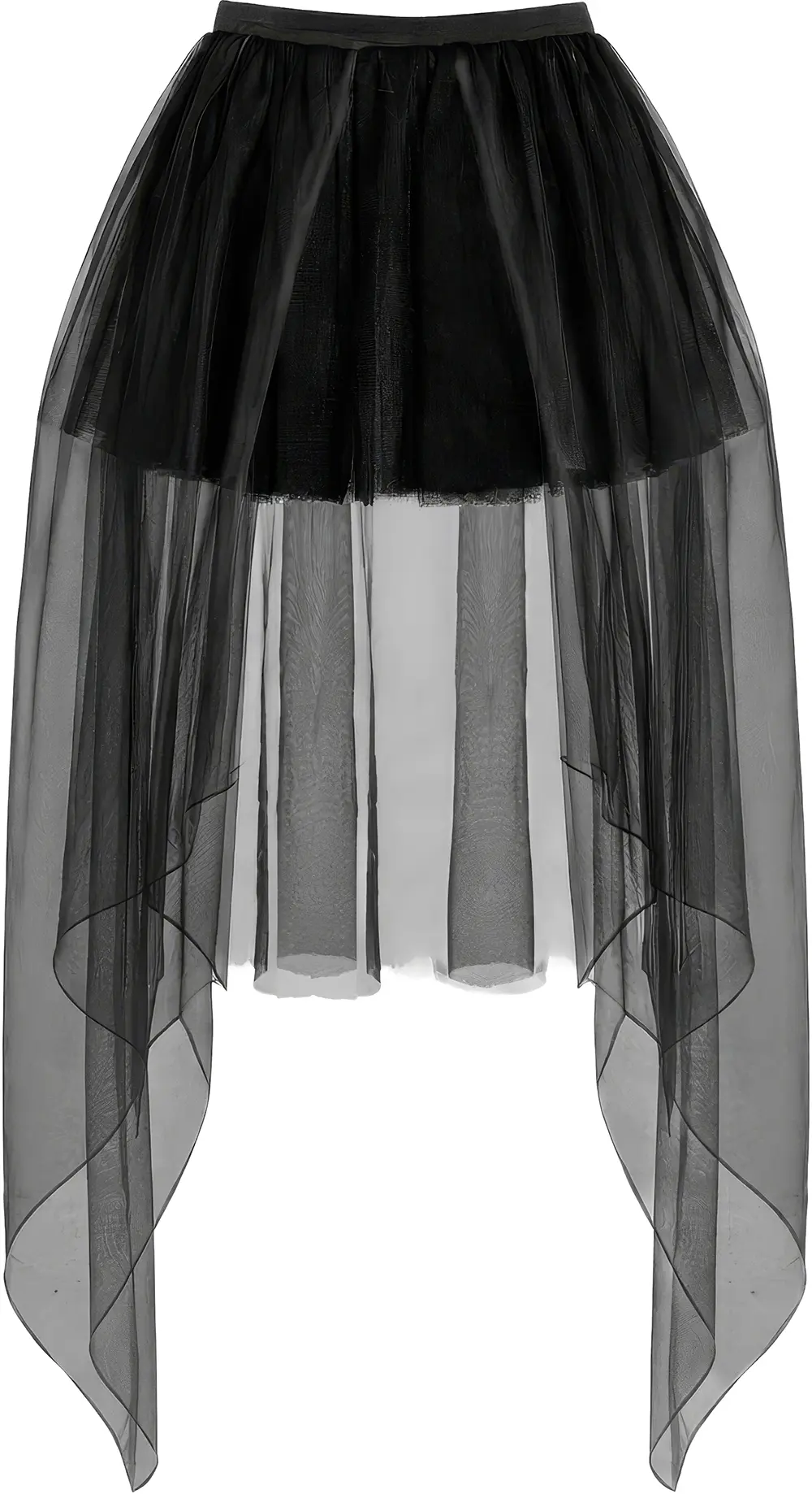 Lang sort tutu