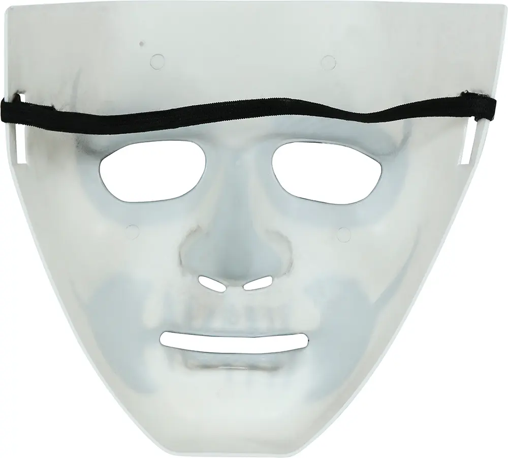 Skeletmaske, PVC, ca. 18,1 cm