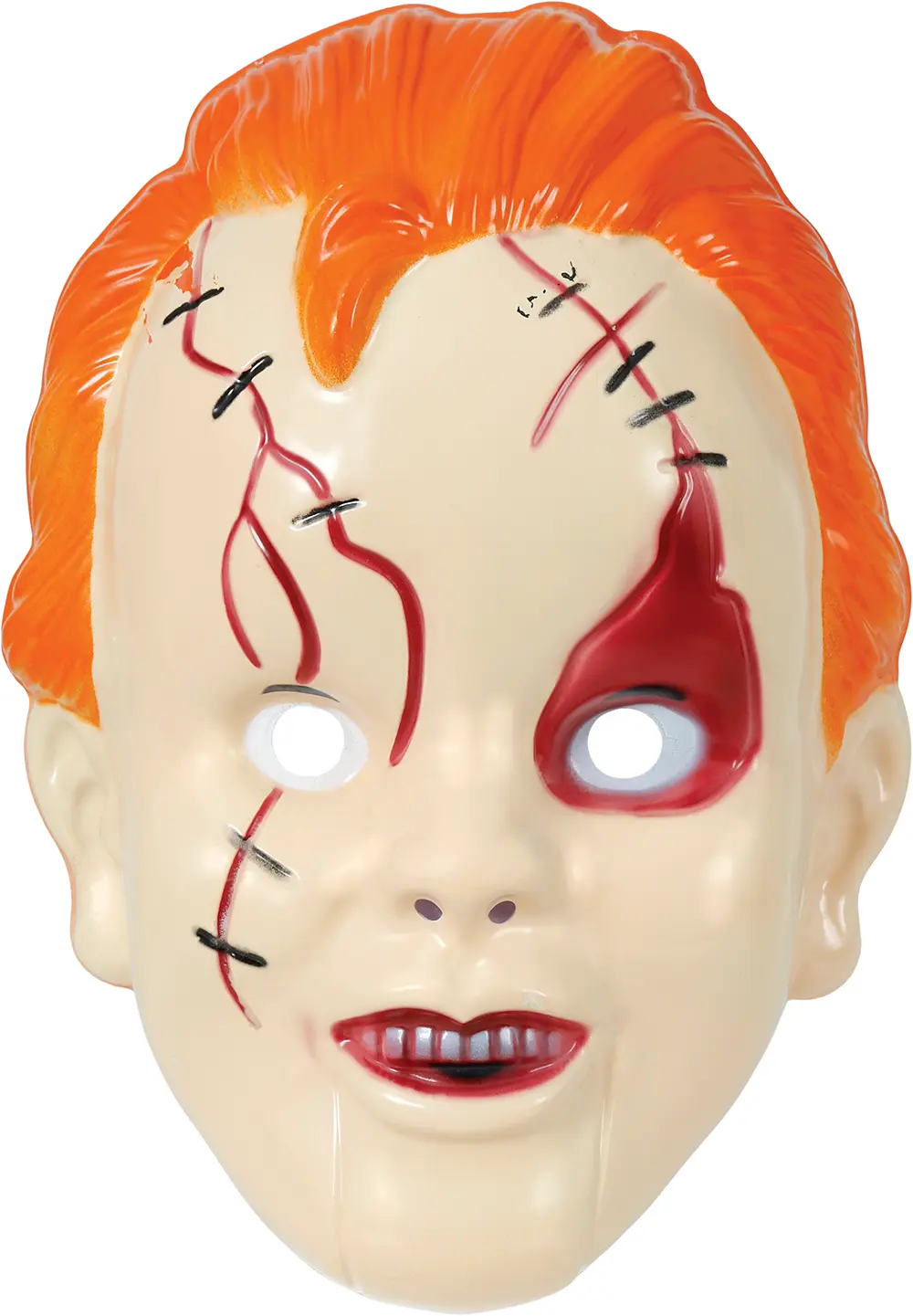 Maske af djævlebarn til børn, PVC