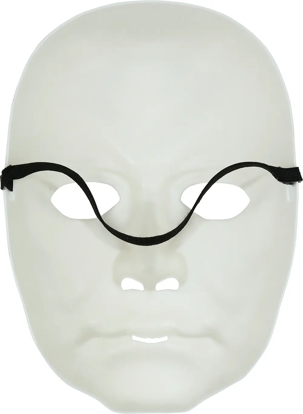 Hvid mandemaske, PVC