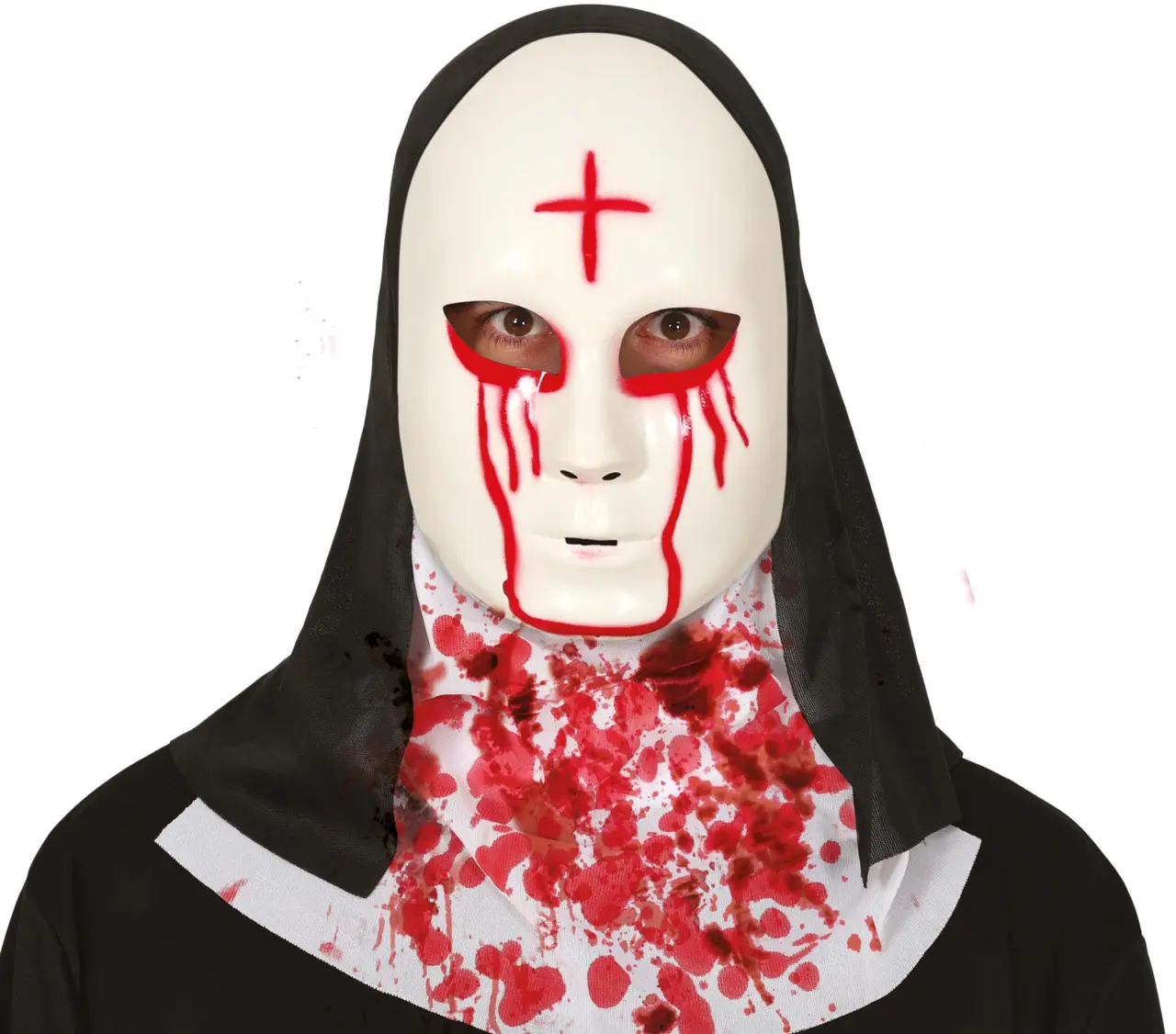 Satanisk nonnemaske, PVC