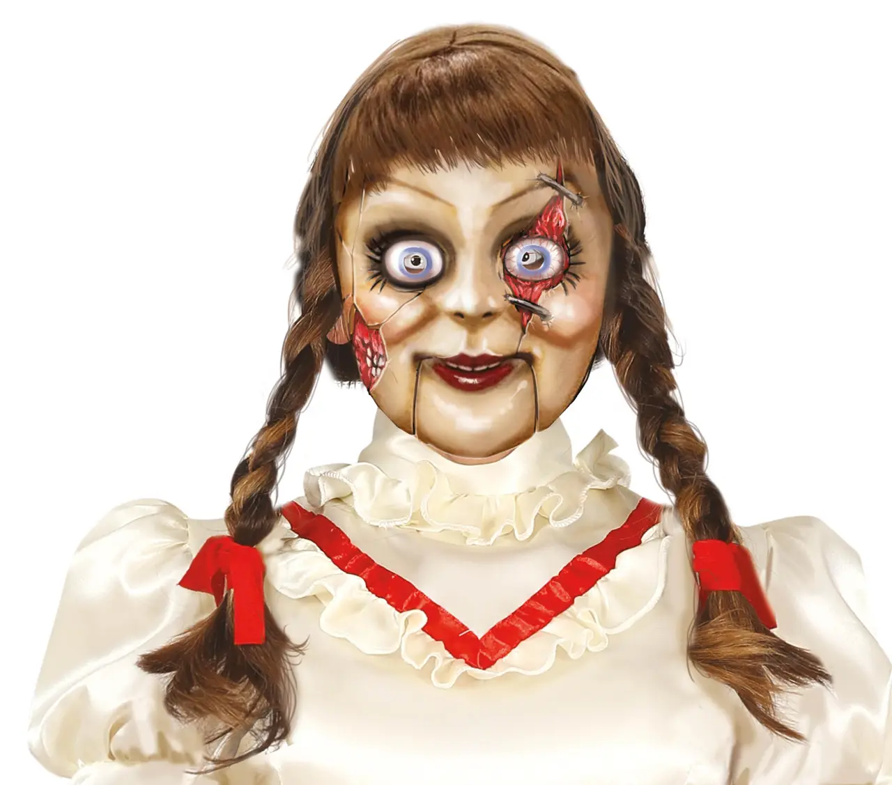 Dræberdukkemaske, latex