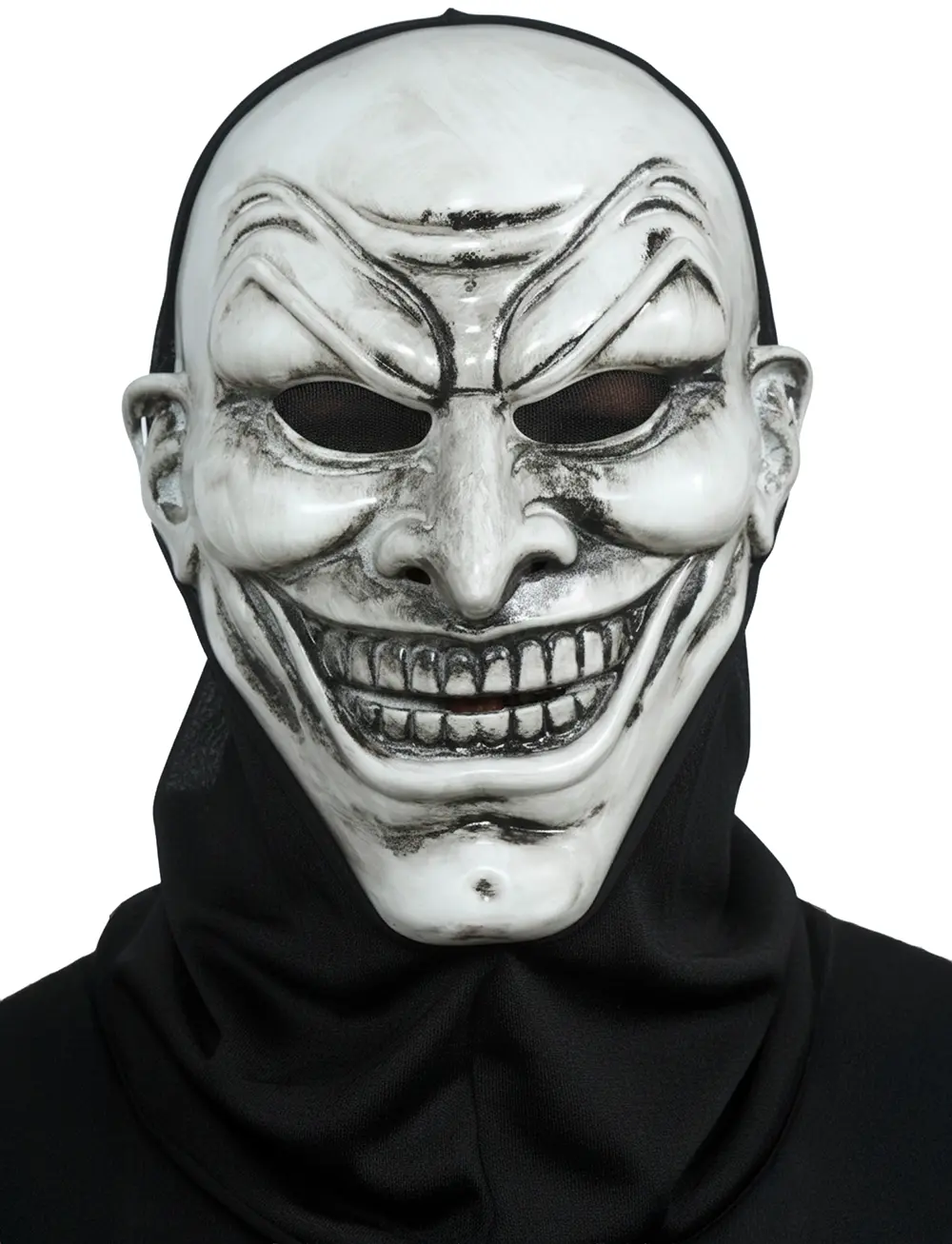 Vampyrmaske med hætte, PVC