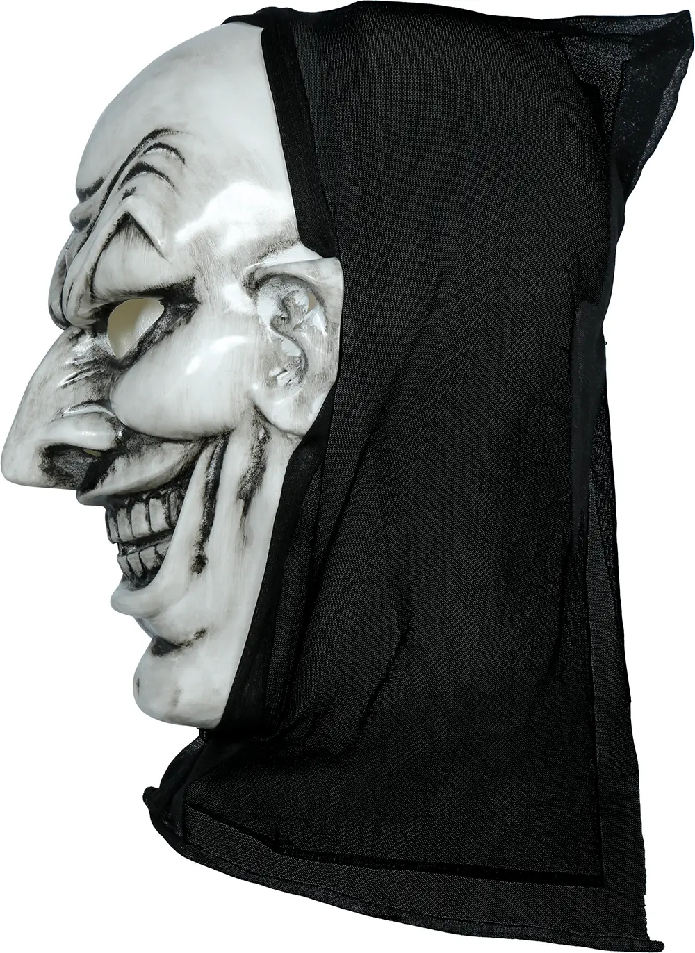 Vampyrmaske med hætte, PVC