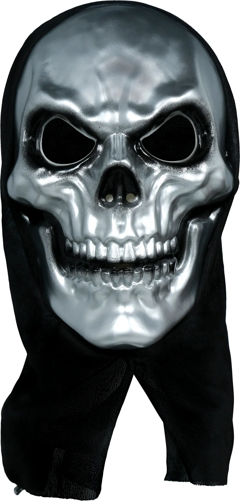 Kraniemaske med hætte, PVC
