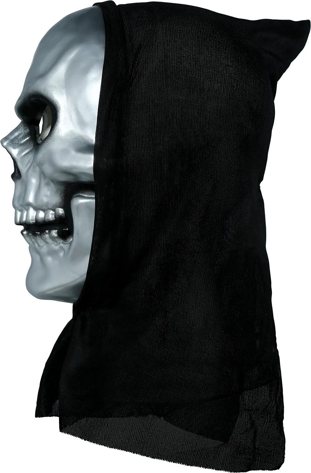 Kraniemaske med hætte, PVC