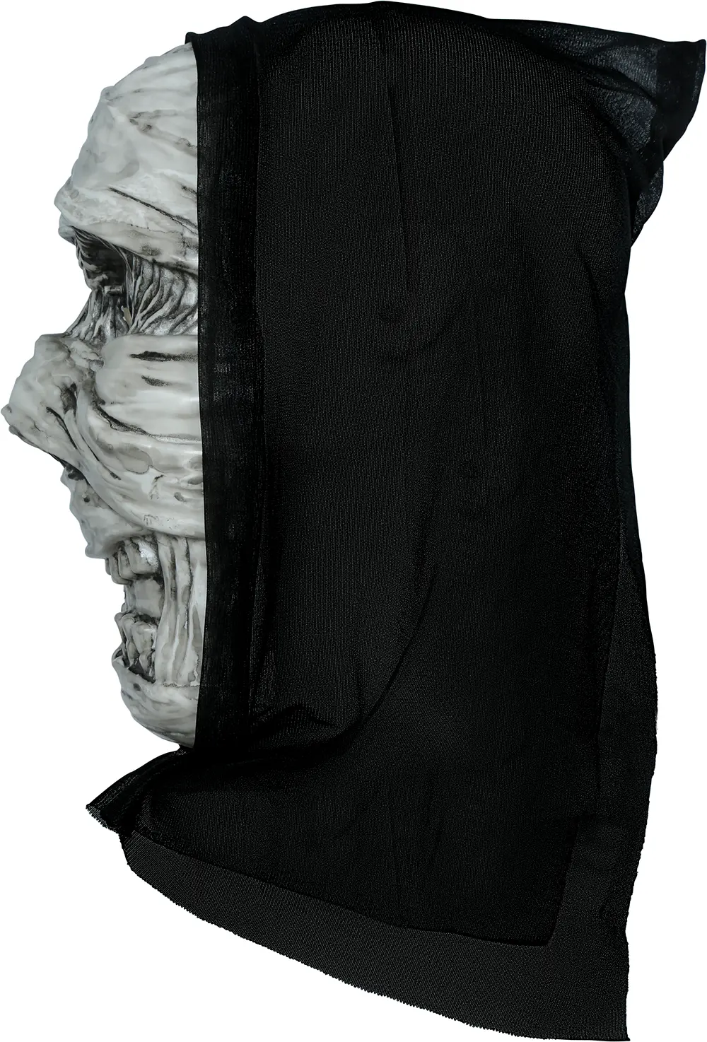 Mumiemaske med hætte, PVC