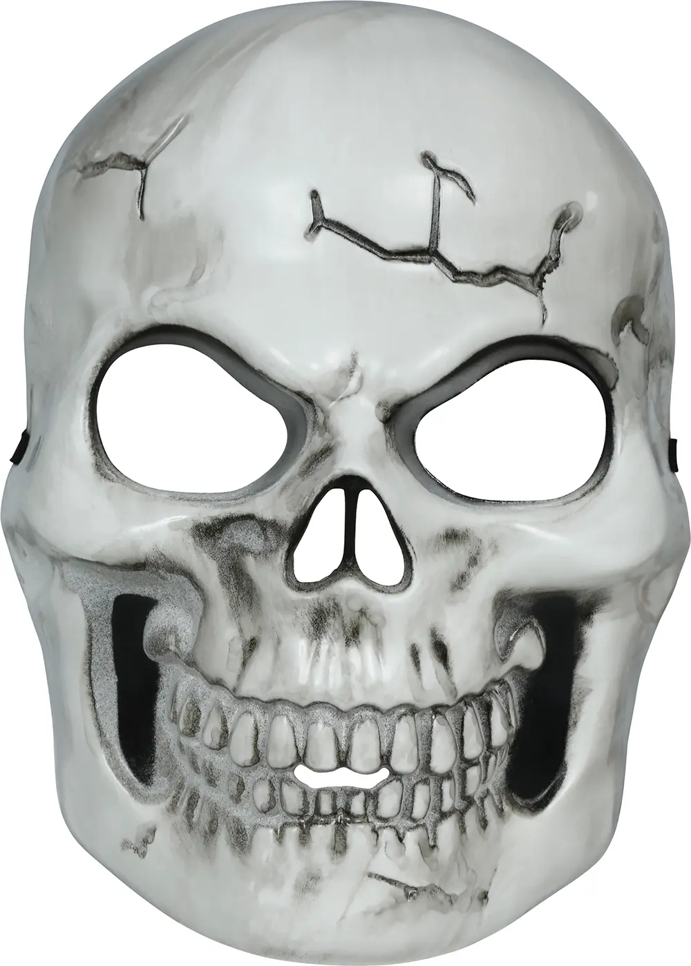 Kraniemaske, PVC, hvid, model 20118
