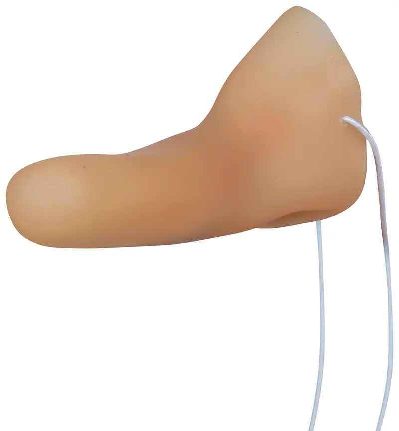 Lang næse i latex, 10 cm