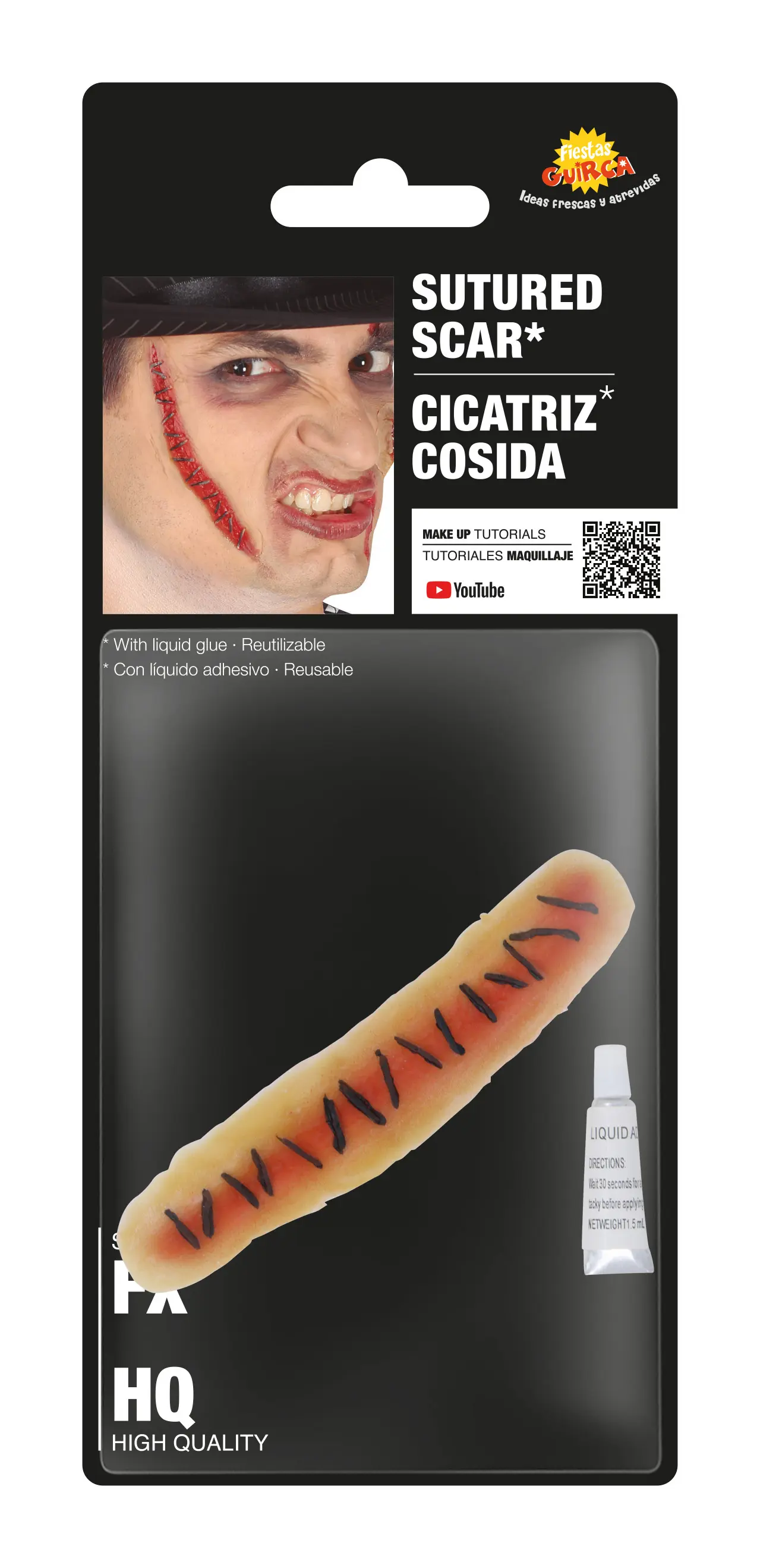 Syet latexar med flydende lim